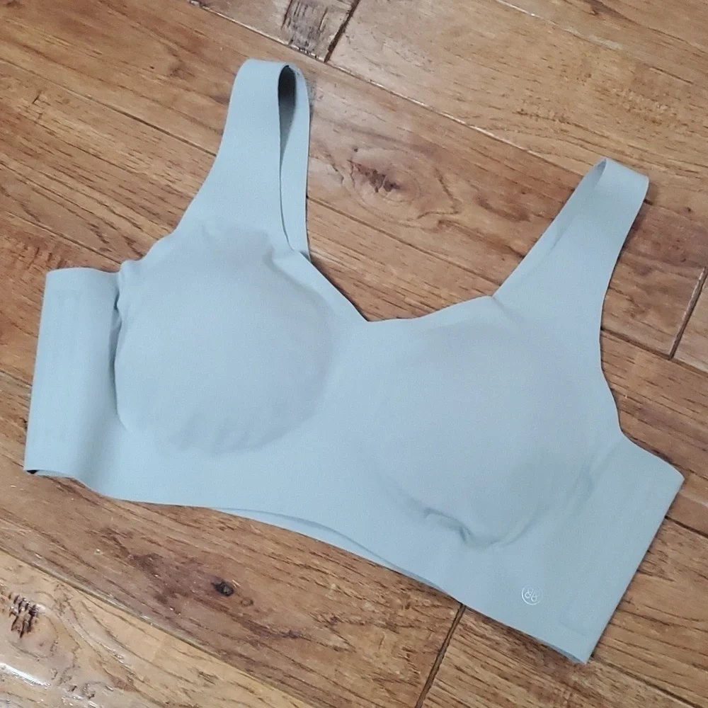 Honeylove gray pull on bra